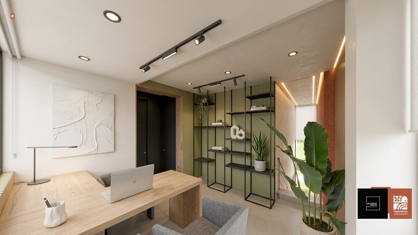 Estudio. Render del proyecto Terranova.